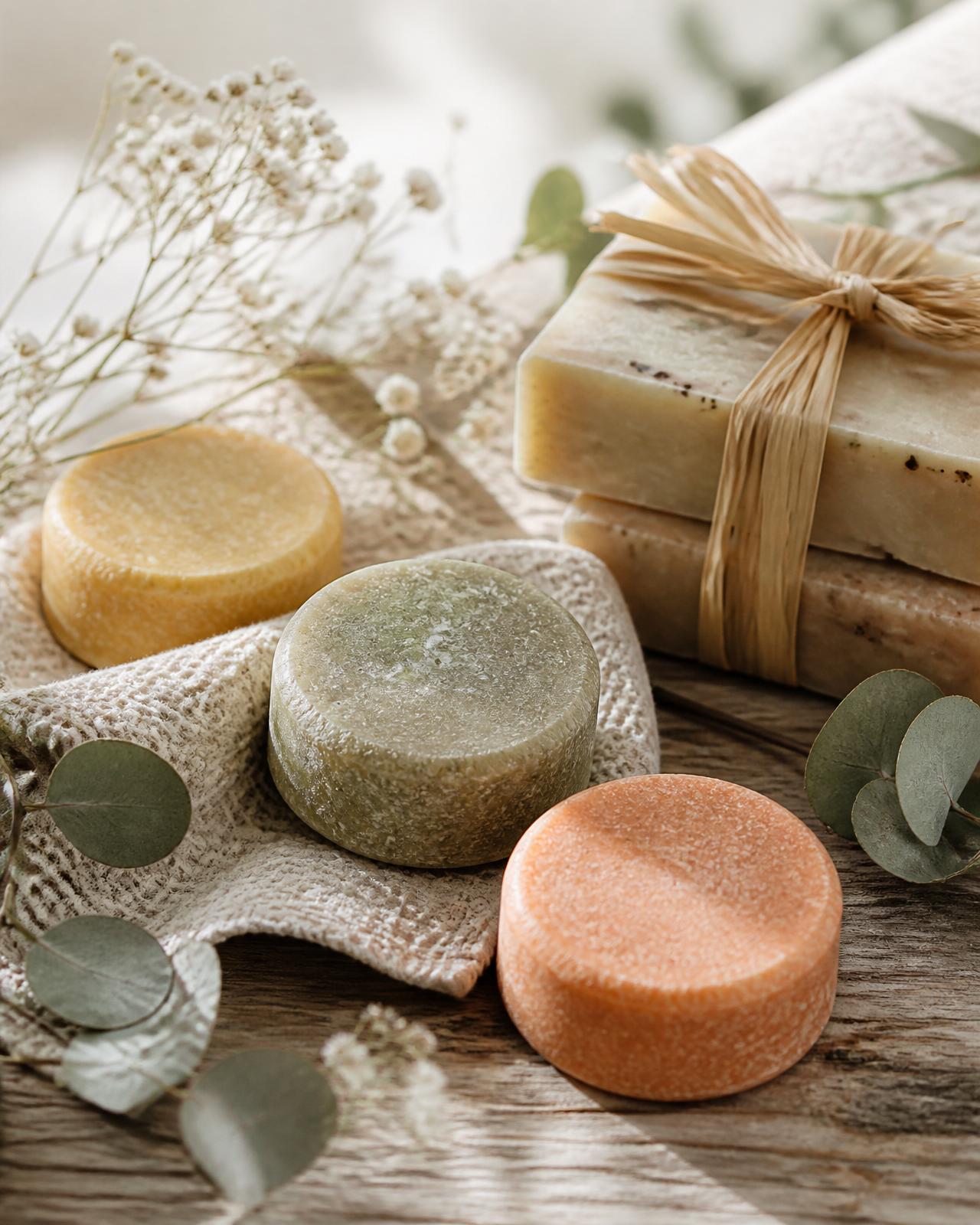 Barres de cosmétiques solides fabriquées en Tunisie par FABRICOSMETIC