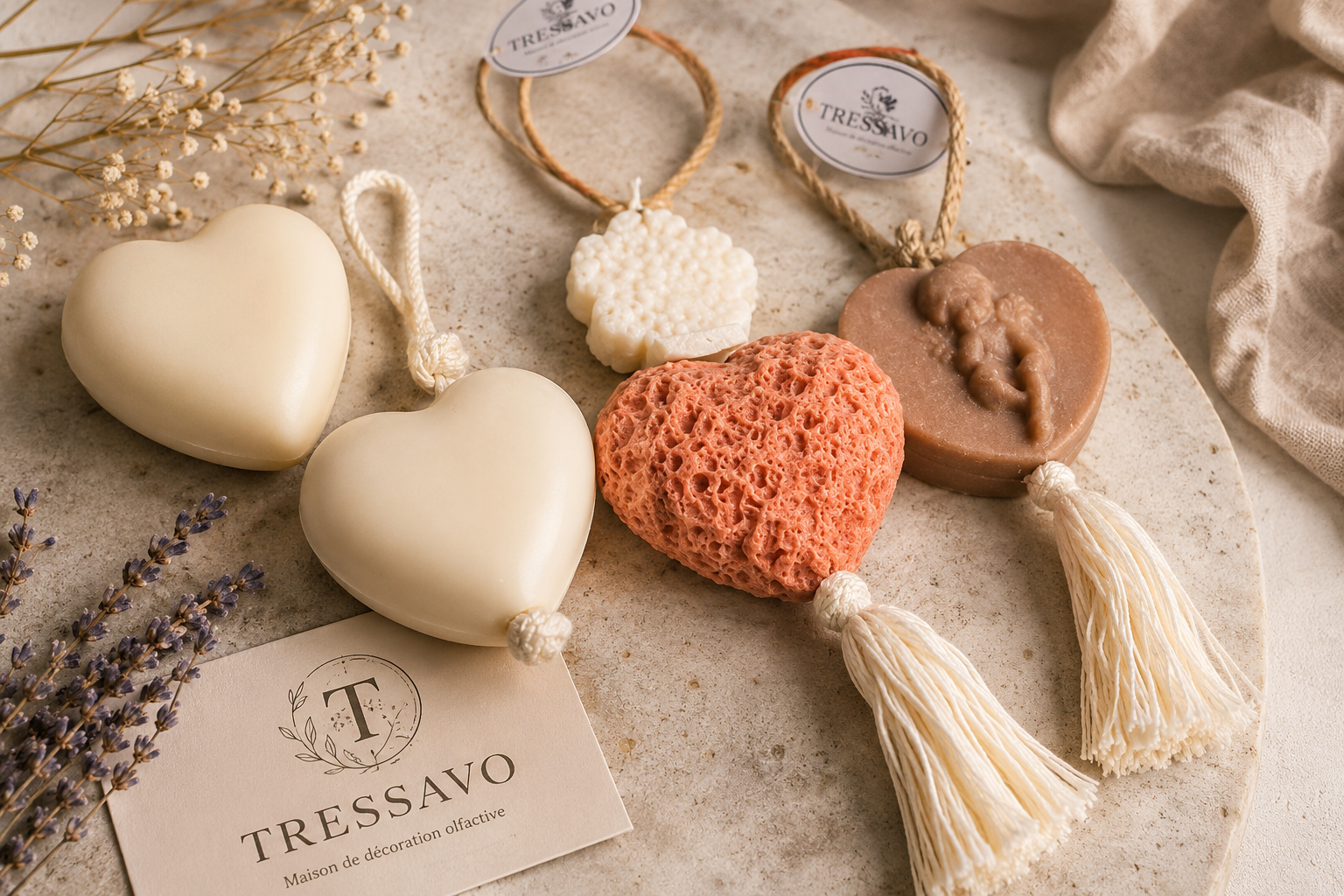 Forme decorative & edizioni personalizzate — produzione semi-industriale di cosmetici solidi in private label — FABRICOSMETIC, Tunisia